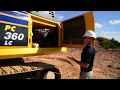 Komatsu PC360LC-11 Hydraulic Excavator - Pre-Operation Inspection