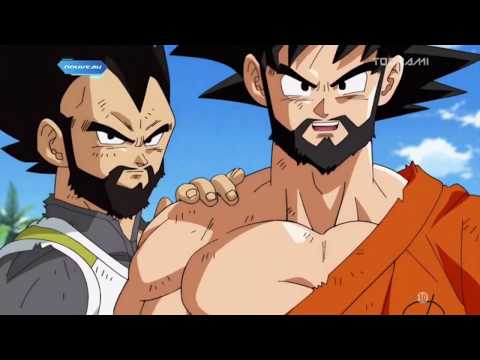 Sangoku et Végéta de retour d'entraînement tandis que Krilin fais la grosse commission VF