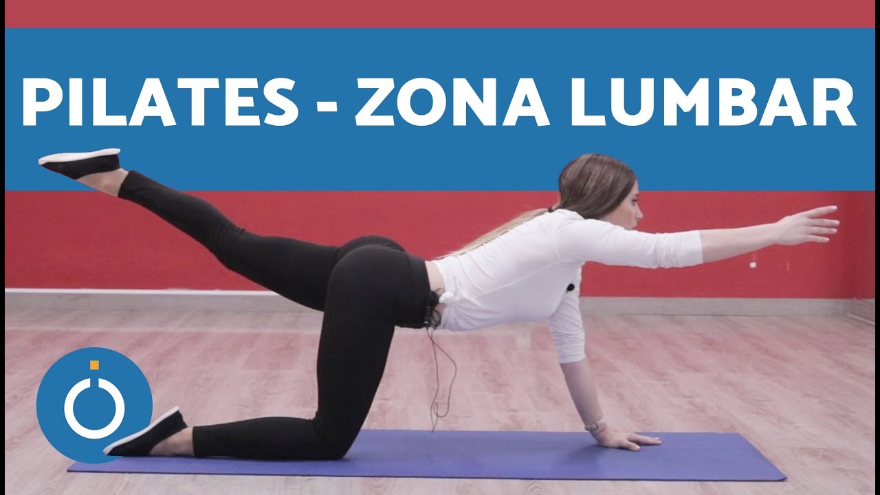 CLASES DE PILATES en CASA - ejercicios para la espalda y dolor lumbar 