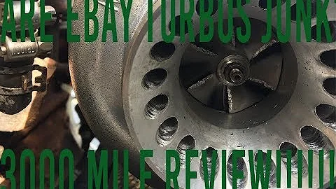Are Ebay Turbos Junk? | Ebay Turbo T70 3000 Miles Update and Review