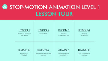 Stop-motion Animation Level 1 Lesson Tour