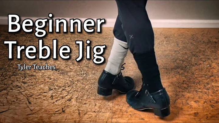 BEGINNER HARD SHOE TREBLE JIG: Tyler Teaches STEP 2 〡 Learn Irish Dance Tricks & Steps