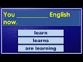 Basic Grammar Quiz - Present Simple and Present Continuous