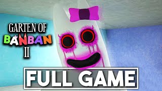 GARTEN OF BANBAN 2 Gameplay Walkthrough FULL GAME - No Commentary