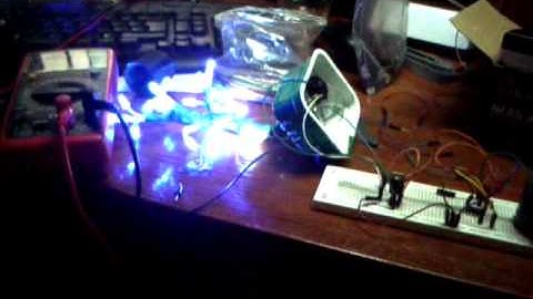 LED tree with PWM control