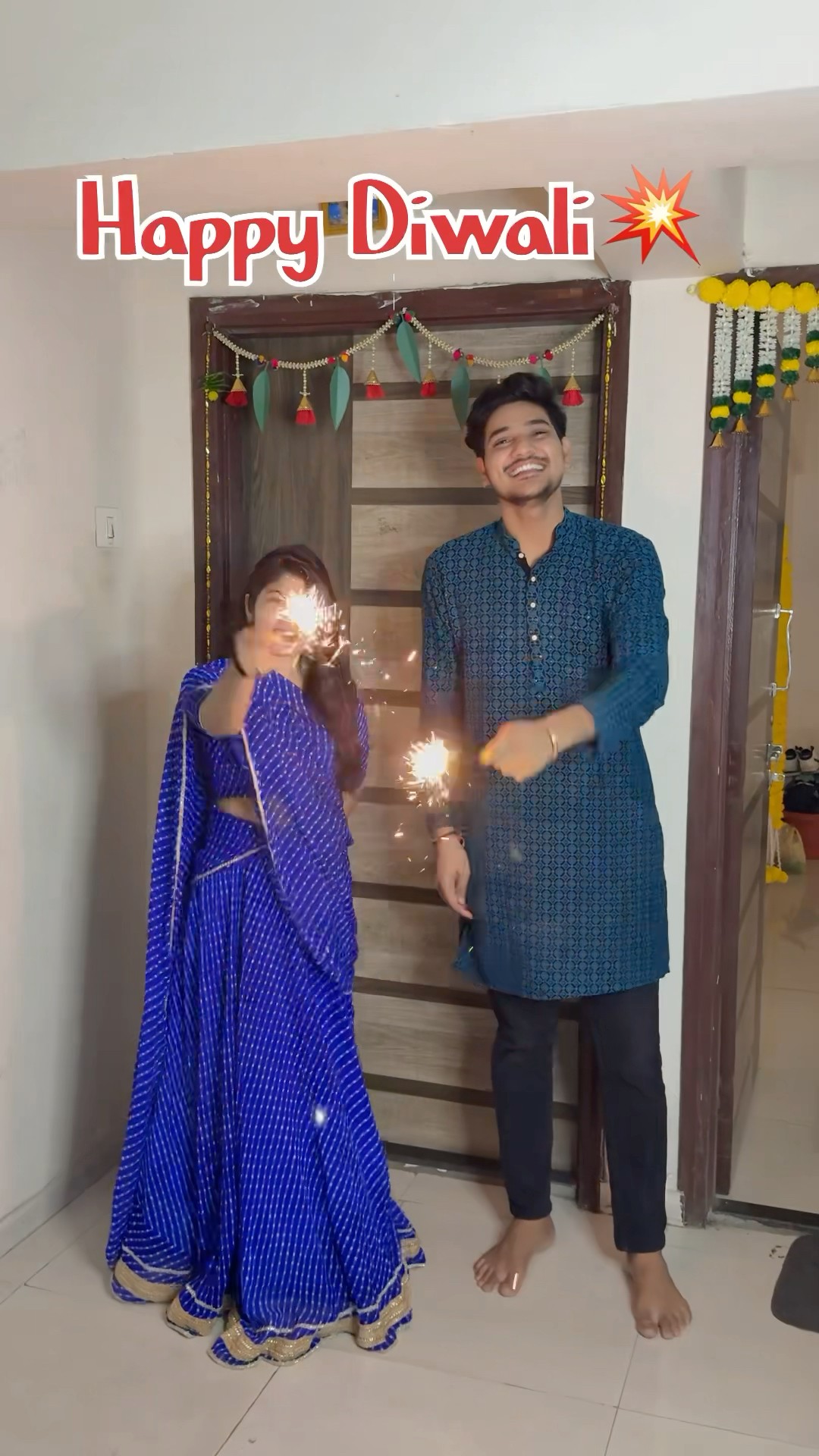 Happy Diwali ?❤️|| Brother-sister love || tiyaa || shubham #trending #diwali #diwalispecial