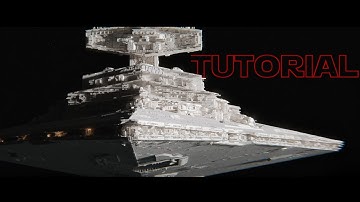 Star Wars Blender Tutorial | Animate and Light an Imperial Star Destroyer