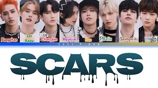 Stray Kids "Scars" Main Teaser Color Coded (Han, Rom &Eng) Lyrics Video