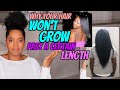 Why Your Hair Won't Grow Past A Certain Length | Hair Plateau | Natural Hair