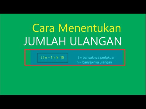 Video: Bagaimana cara menghitung pengulangan?