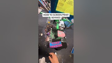 How To Screen Print Beanies