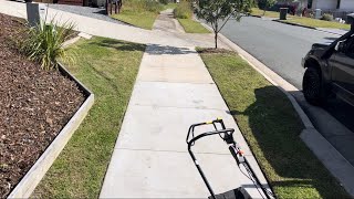 INSANE Nature Strip Transformation 😮- Nothing But Mowing