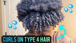 How To Define and Style Type 4 Hair (Coil Method)