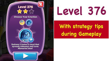 Inside Out Thought Bubbles Level 376 Tips and Strategy Gameplay Walkthrough