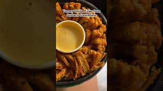 Yummy Onion Rings from ​⁠@Outback #onion #onionrings #onions #outback #food #foodlover