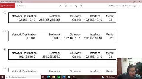Justificacion CCNA | Examen Capitulo 6