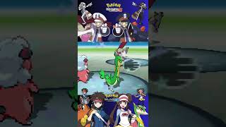 Pokémon Black 2 &amp; White 2 - Double Battle with Rosa vs Subway Bosses Ingo &amp; Emmet