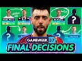 Final fpl decisions for gw37 injury updates  bench boost tips  fantasy premier league 202324