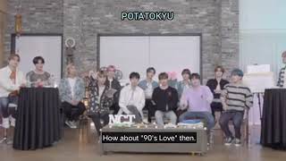 NCT listening to NCT U 90's Love VLIVE