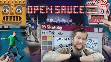 Open Sauce recap, badge, and stop motion