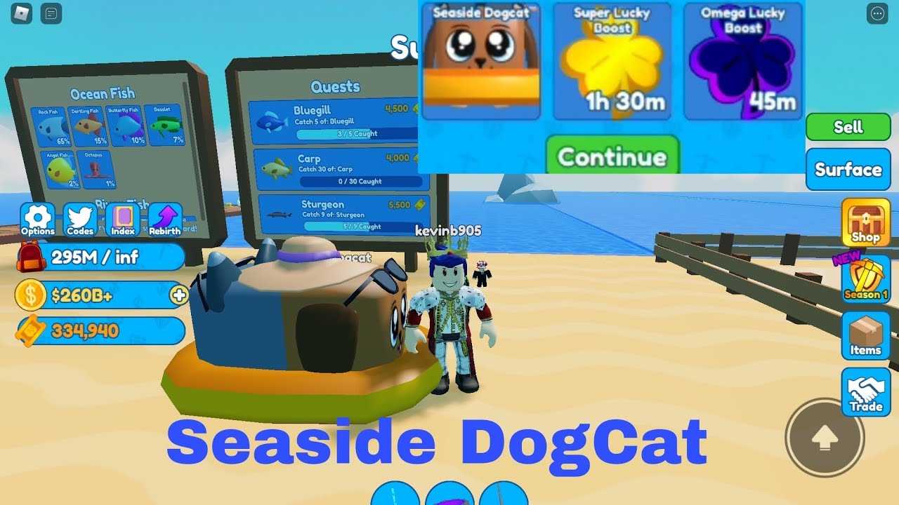 Claiming The Seaside DogCat in mining Simulator 2 (Summer Update) YouTube