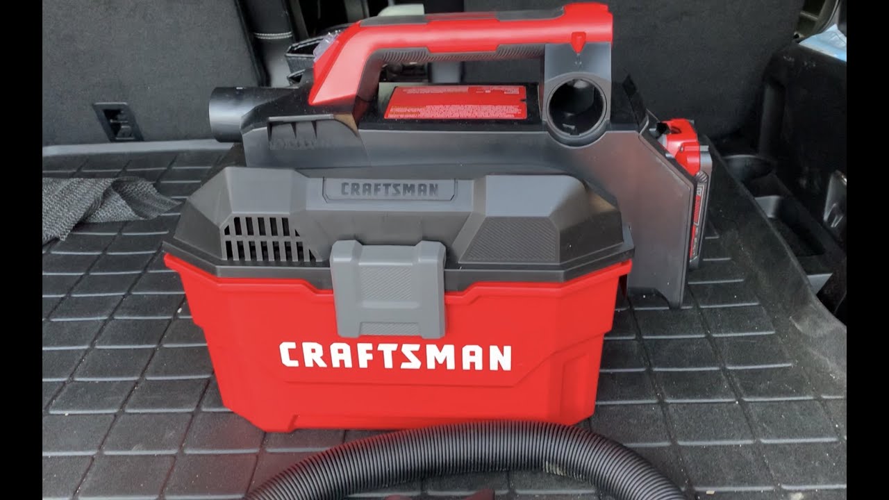 Craftsman V20 Cordless Shop Vac YouTube