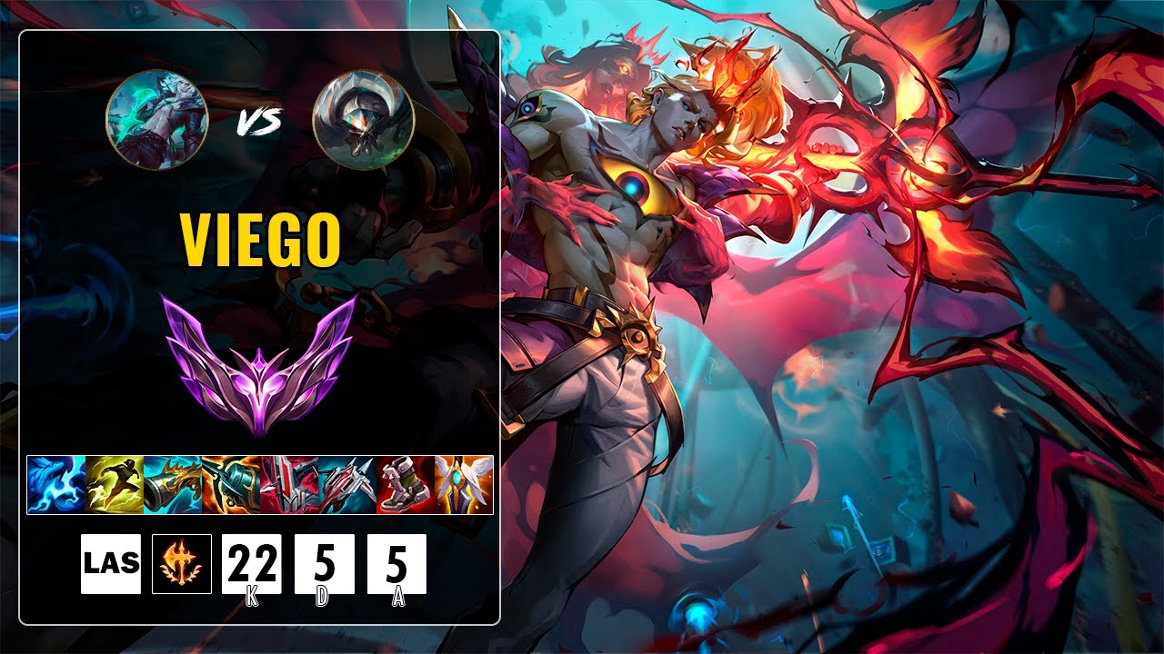 Viego vs Skarner: 🩸 RECAUDADORA de ALMAS: Viego con Build de Pesadilla | 25.20