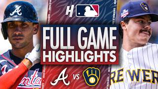 Atlanta Braves vs Milwaukee Brewers - FULL GAME HIGHLIGHTS August 22 2026 MLB Season