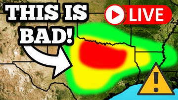 🔴BREAKING Severe Weather Coverage - Tornadoes, Very Large Hail, Significant Damaging Winds Today...