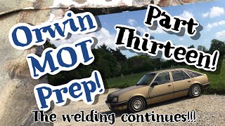 The Welding Continues Will It Ever End? My 1984 Rat Cav Mk2 Cavalier Orwin, Slowly Getting There