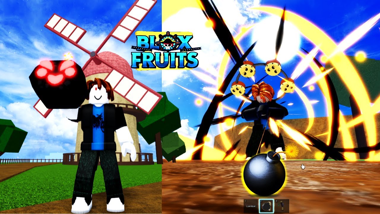 Level 1 to 700 Using Worst Fruit Bomb - Blox Fruits💣 - YouTube
