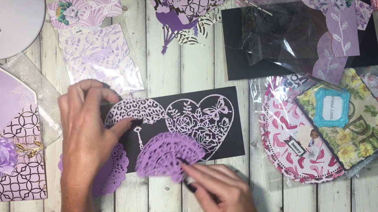 Die Cut Swap Received- was hosted by Scrapdaworld