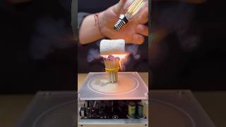 ⚡️😱Music Tesla Coil experiment #experiment #highvoltage #electricity
