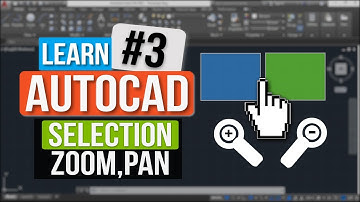 Selection Tool || Zoom Tool || Pan Tool || Autocad Tutorial In Hindi