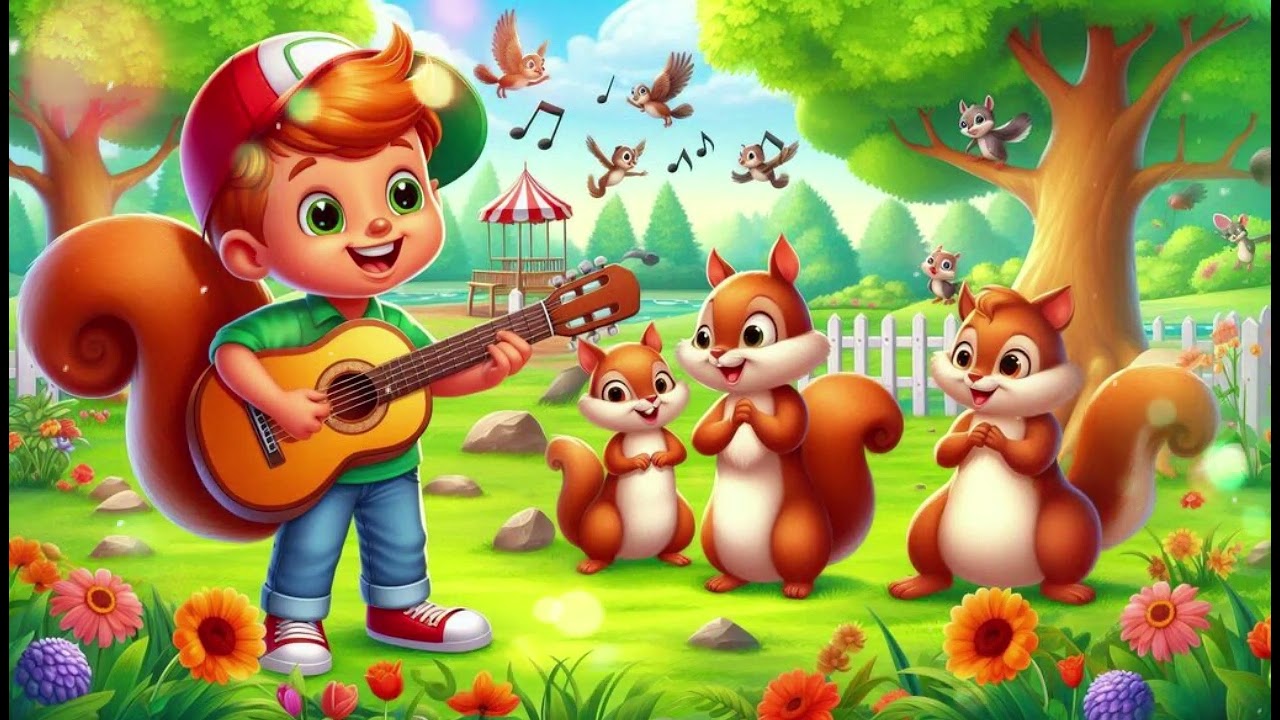 Squirrels in the Park: Adorable and Playful Park Adventures!