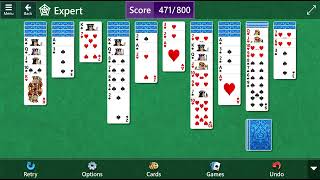Microsoft Solitaire Collection: Spider - Expert - November 5, 2021