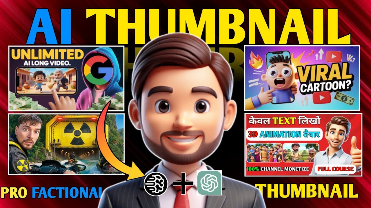 🔥How to Make Viral Thumbnails Using Ai | AI THUMBNAILS | Thumbnail Kaise Banaen | Ai Thumbnail Maker