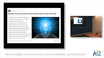 Aria Haghigi: Event Discovery, Content Models, and Relevance