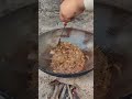 MAKING MUTTON IN DESI STYLE || AT MY VILLAGE ||