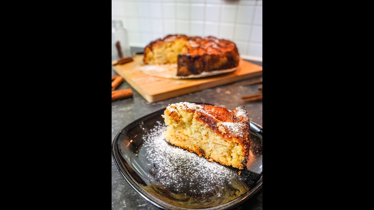 Apple Cake Homemade Soft & Delicious