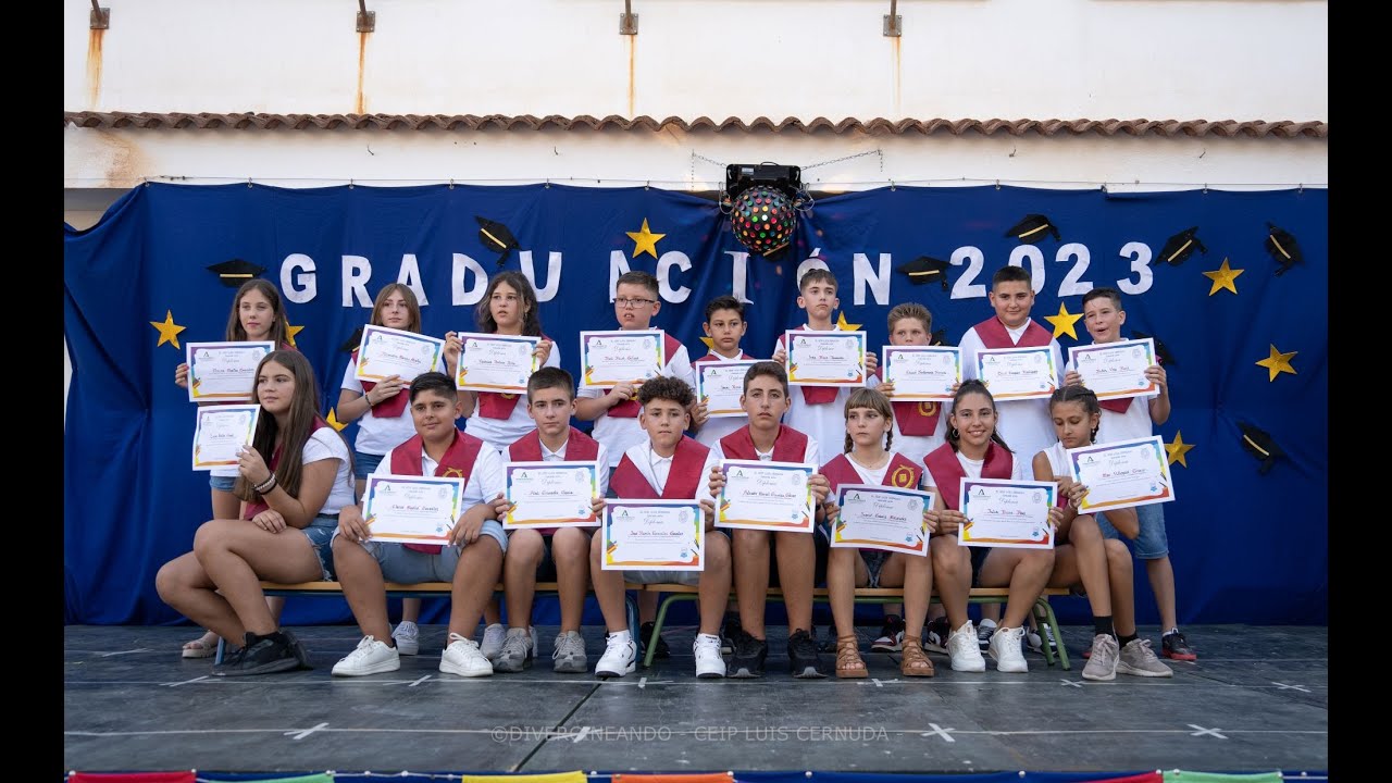 Graduación 6º primaria - curso 2022/2023