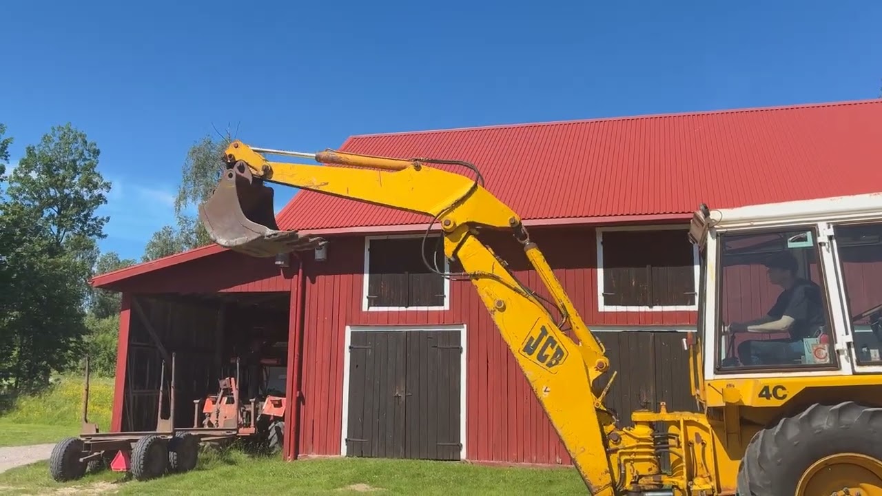 Traktorgrävare 4x4 JCB 4C 4x4