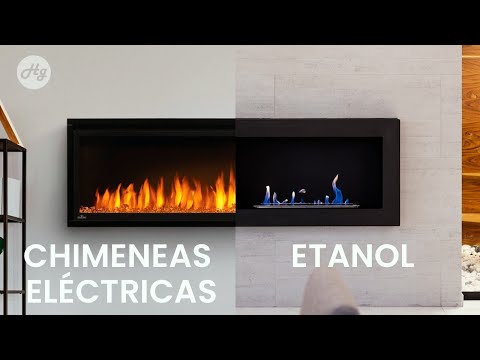 Chimeneas Eléctricas vs