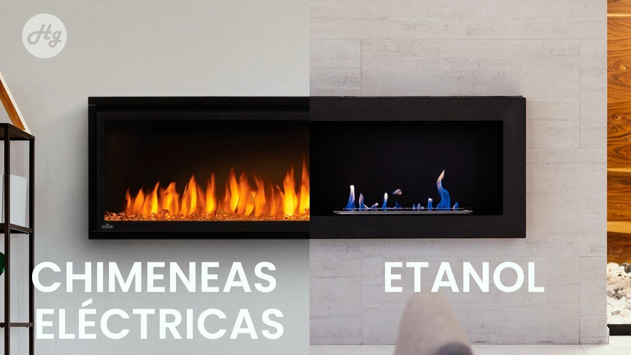 Chimeneas Eléctricas vs Chimeneas de Etanol- Diferencias Principales 