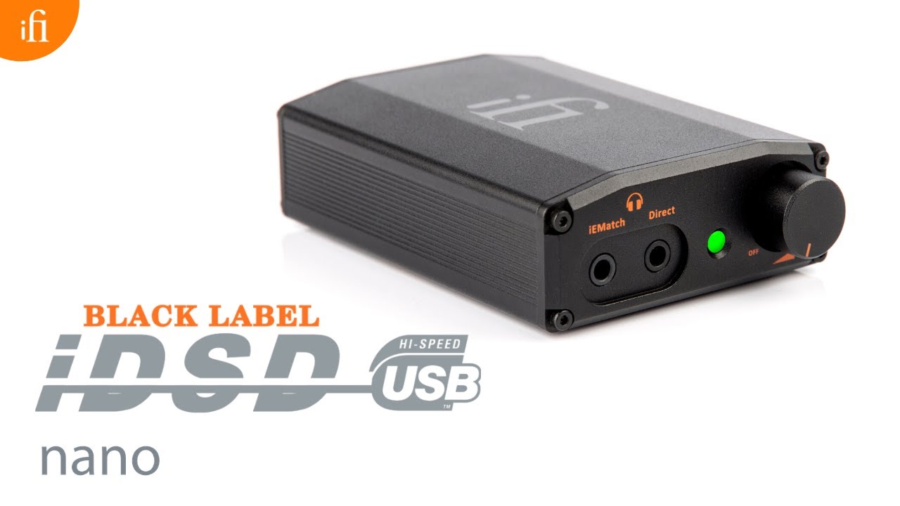 nano iDSD Black Label: Portable DAC and headphone amplifier