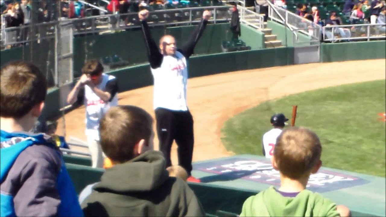 Fun at the ballpark - YouTube