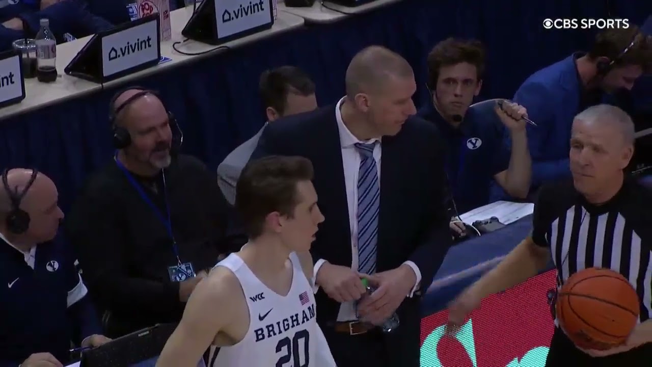 CBS Sports Announcers Discuss "Stats Guru" Keegan Brown, Director of Video & Strategy for BYU MBB