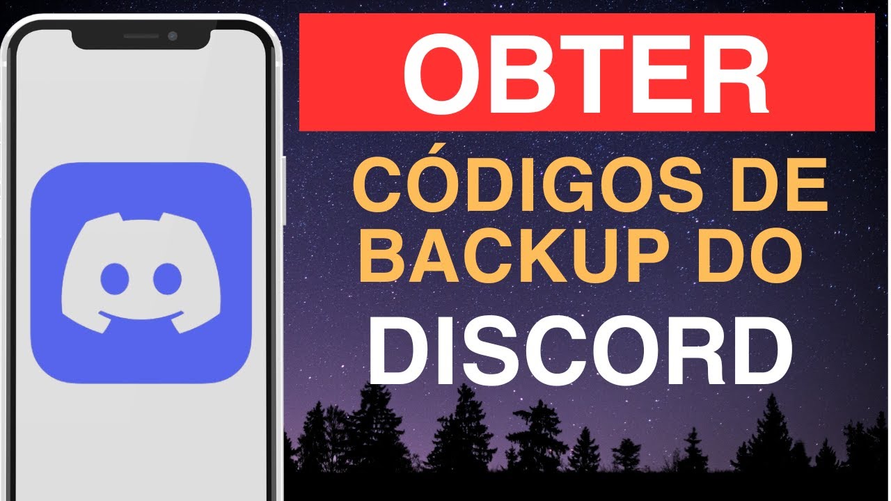 Backup Key Discord Como obter códigos de backup do Discord - YouTube