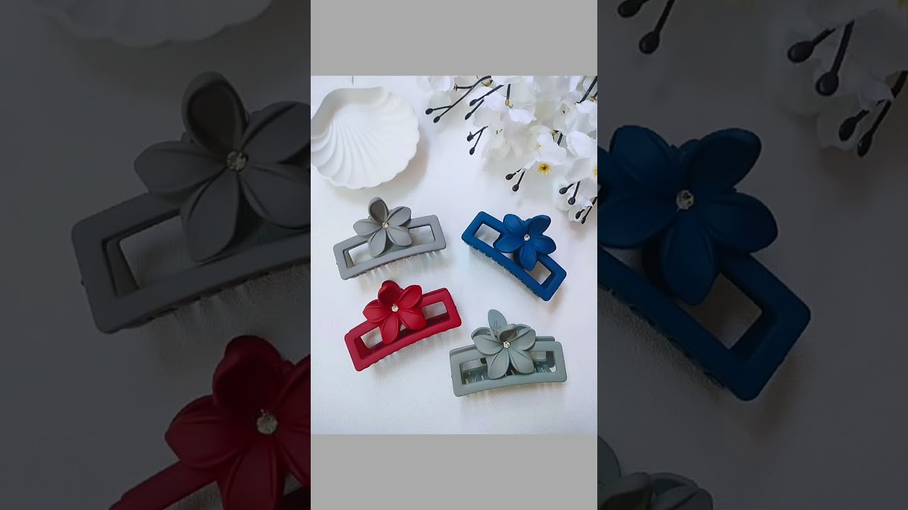 Hair clip design ideas //Hair clip making at home 