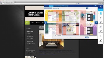 How to customize the page design on your website - 1&1 MyWebsite